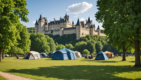 Découvrir le patrimoine de chinon en camping
